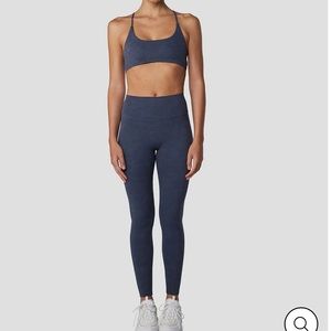 Crop shop boutique fade scrunch leggings